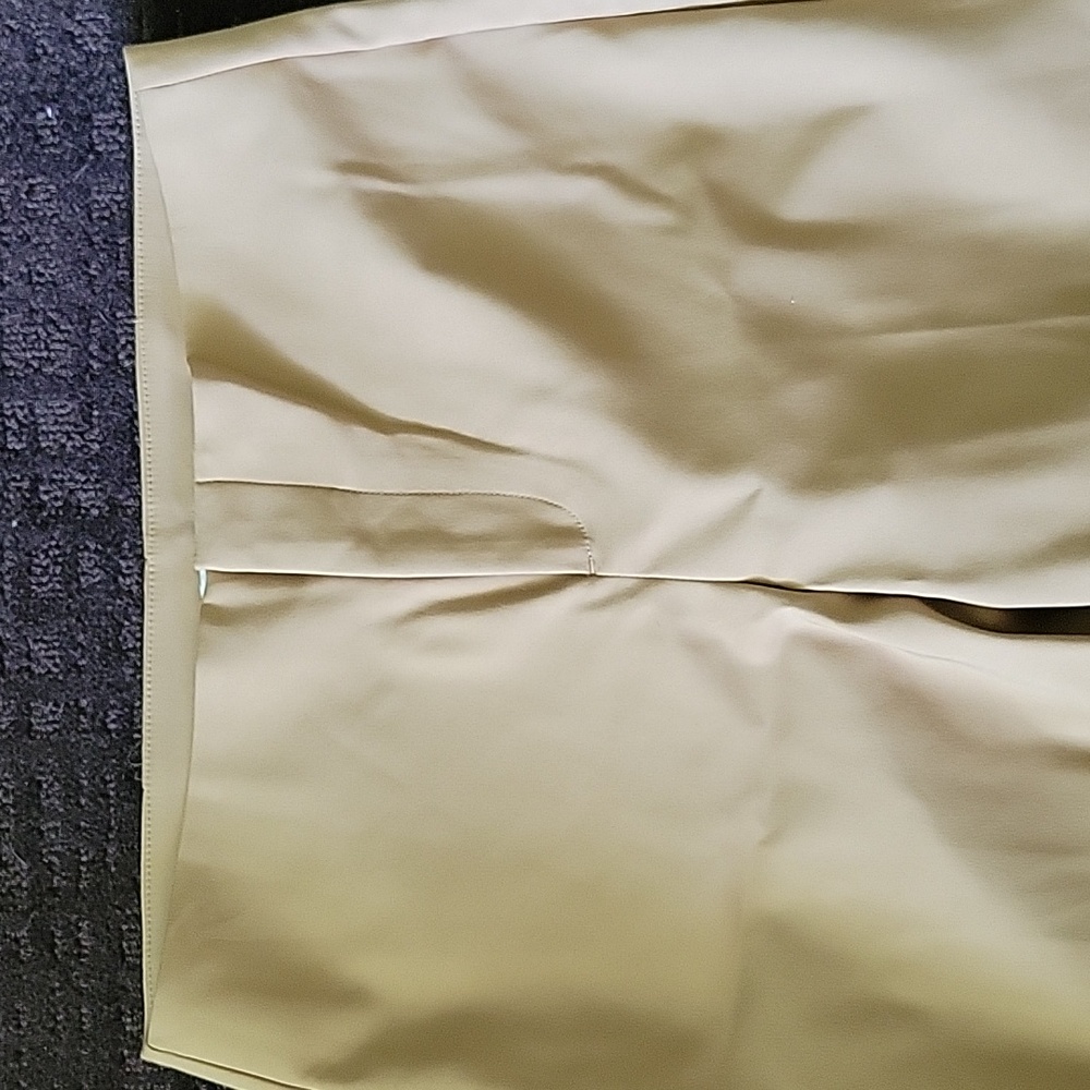 New with tags! Ecru toffee colored trousers, size 8